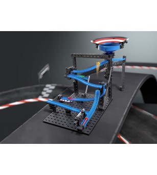 Kit STEM Cursa cu bile metalice - Booster, Fischertechnik - Jocuri construcție