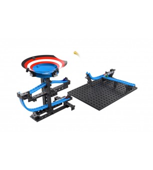 Kit STEM Cursa cu bile metalice - Booster, Fischertechnik - Jocuri construcție