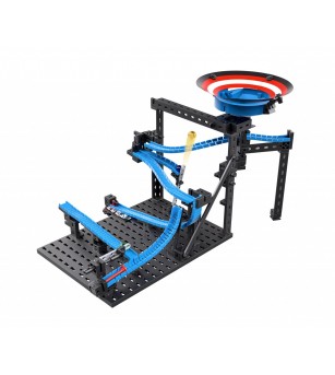 Kit STEM Cursa cu bile metalice - Booster, Fischertechnik - Jocuri construcție