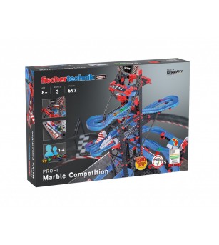 Kit STEM Cursa cu bile metalice, Fischertechnik - Jocuri STEM