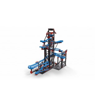 Kit STEM Cursa cu bile metalice, Fischertechnik - Jocuri STEM