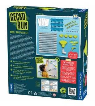 Kit STEM Cursa cu obstacole cu bila metalica pentru incepatori, Thames & Kosmos - Jocuri STEM