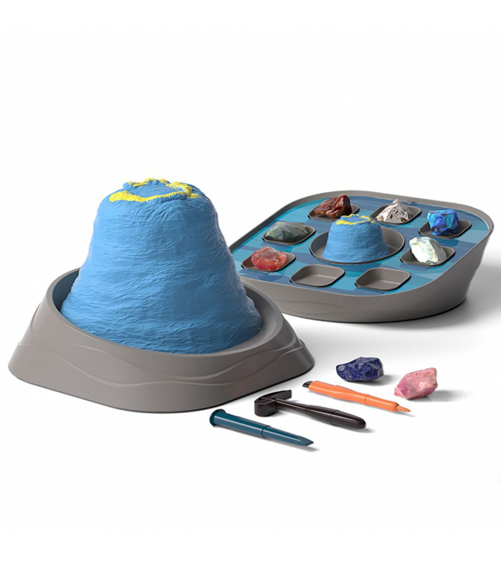 Kit STEM de excavare pietre prețioase din "Marea gaură albastră" Belize, TopBright - Jocuri STEM