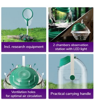 Kit STEM de explorare a insectelor și a lumii acvatice, TopBright - Jocuri STEM