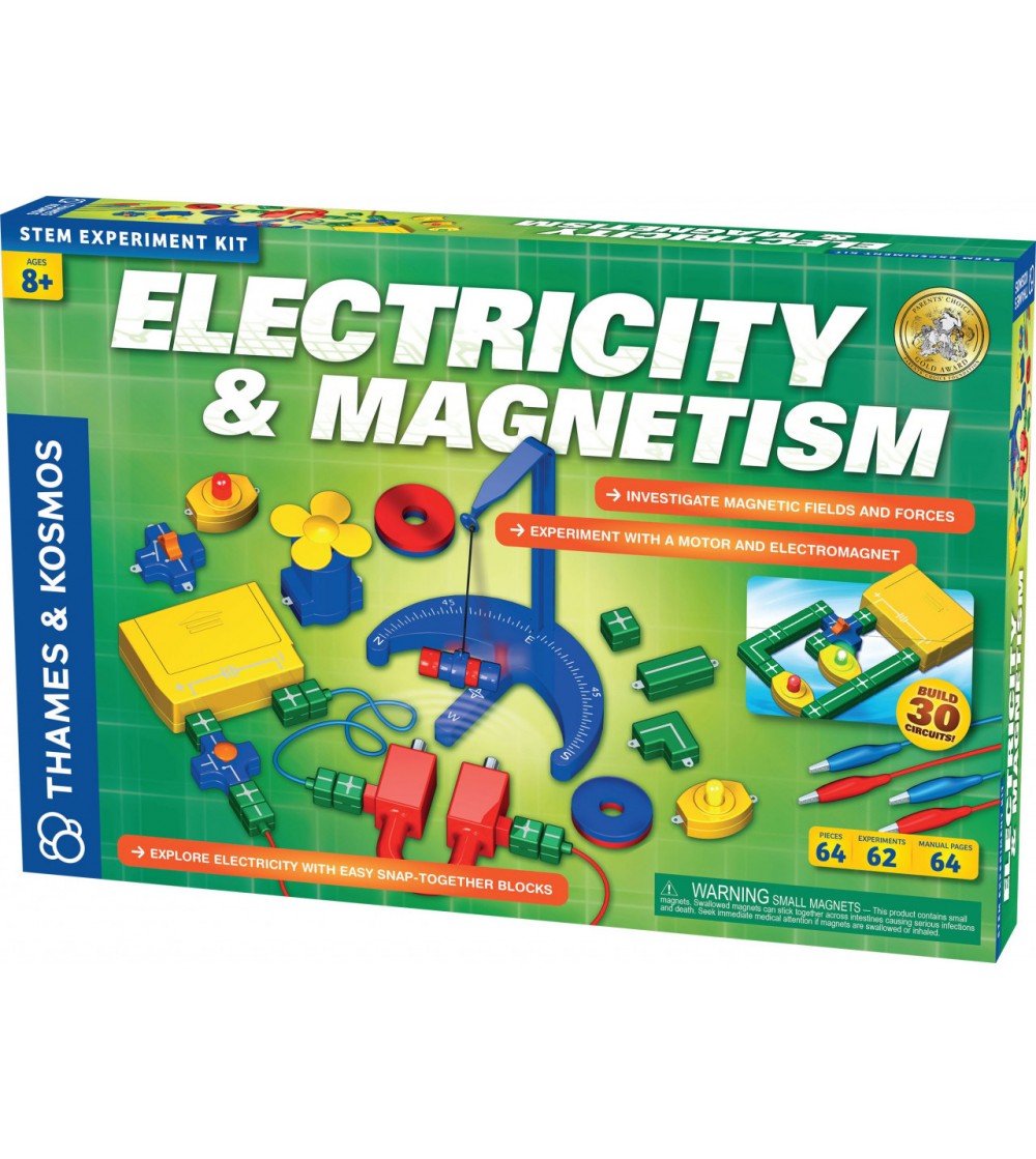 Kit STEM Electricitate si forta magnetica, Thames & Kosmos - Jocuri STEM