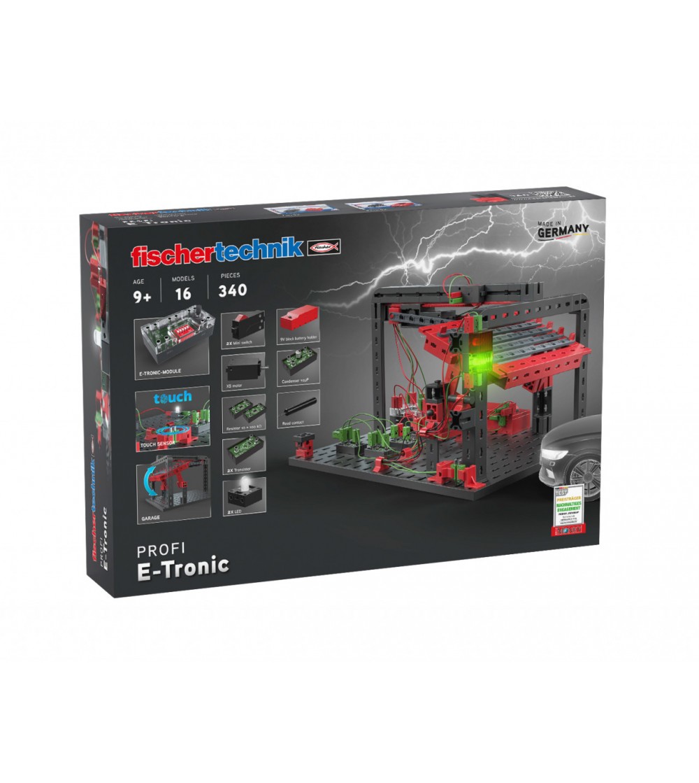 Kit STEM E-Tronic Principiile Electronicii, Fischertechnik - Jocuri STEM