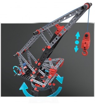 Kit STEM Inginerie structurala, Fischertechnik - Jocuri STEM