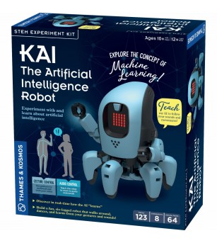 Kit STEM KAI Robotul cu inteligenta artificiala, Thames & Kosmos - Jocuri STEM