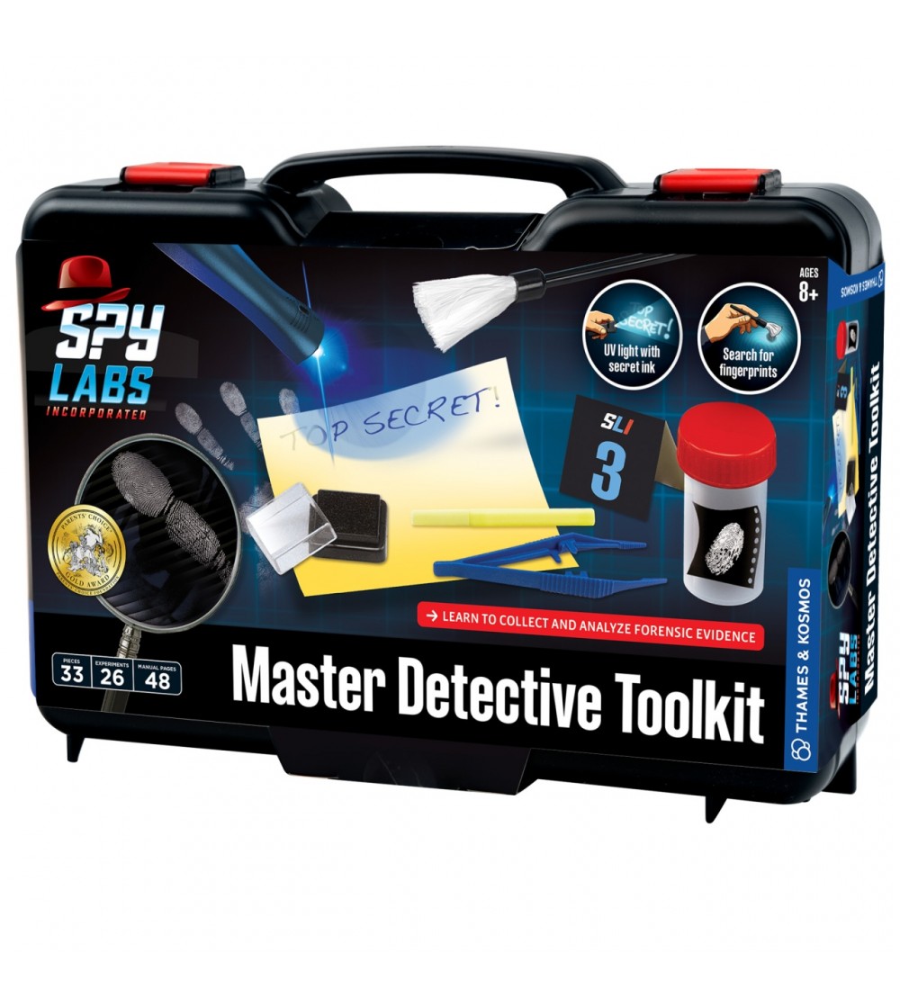 Kit STEM Marea trusa de detectiv, Thames & Kosmos - Jocuri STEM