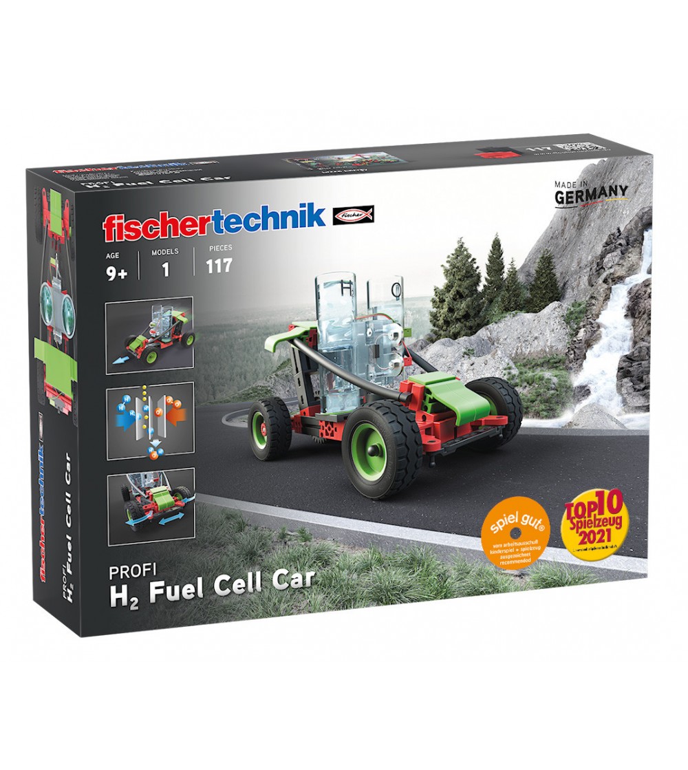 Kit STEM Masina alimentata cu hidrogen, Fischertechnik - Jocuri construcție Kit STEM Masina alimentata cu hidrogen, Fischertechnik - Jocuri construcție
