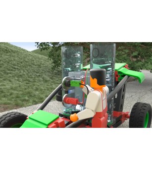Kit STEM Masina alimentata cu hidrogen, Fischertechnik - Jocuri construcție Kit STEM Masina alimentata cu hidrogen, Fischertechnik - Jocuri construcție