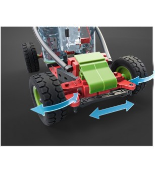 Kit STEM Masina alimentata cu hidrogen, Fischertechnik - Jocuri construcție Kit STEM Masina alimentata cu hidrogen, Fischertechnik - Jocuri construcție