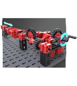 Kit STEM Principiile mecanicii, Fischertechnik - Jocuri construcție