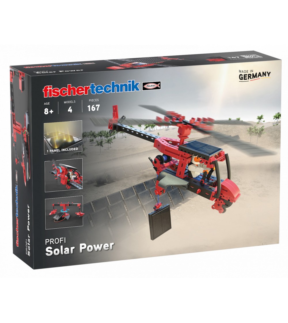 Kit STEM Puterea Solara, Fischertechnik - Jocuri construcție Kit STEM Puterea Solara, Fischertechnik - Jocuri construcție