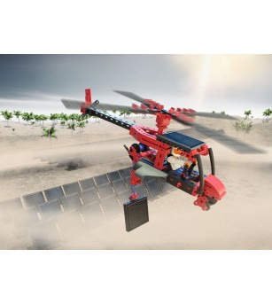 Kit STEM Puterea Solara, Fischertechnik - Jocuri construcție Kit STEM Puterea Solara, Fischertechnik - Jocuri construcție