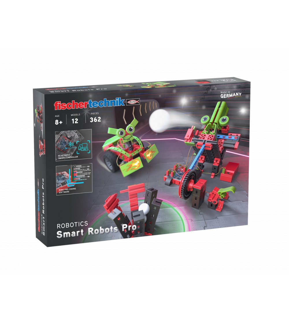 Kit STEM Roboti inteligenti Pro, Fischertechnik - Jocuri construcție