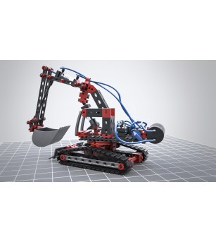 Kit STEM Sisteme pneumatice, Fischertechnik - Jocuri STEM