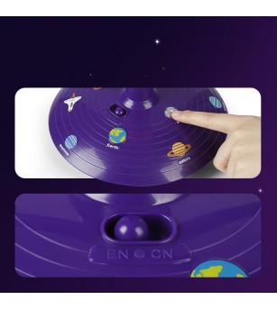 Kit STEM Sistemul solar 3D cu proiector si redare vocala, TopBright - Jocuri STEM