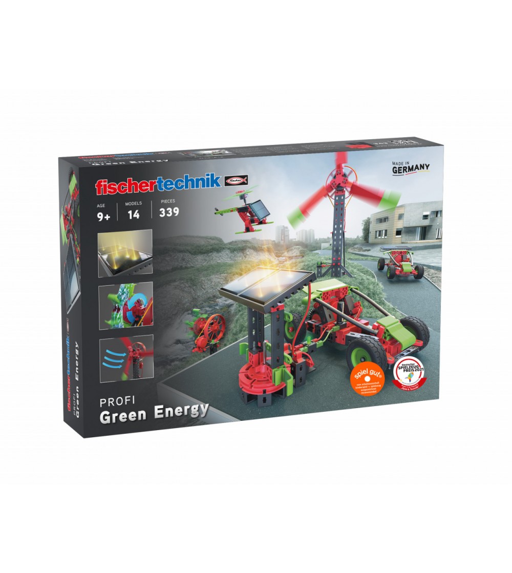 Kit STEM Surse de energie verde, Fischertechnik - Jocuri STEM