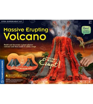 Kit STEM Vulcan in eruptie, Thames & Kosmos - Jocuri STEM Kit STEM Vulcan in eruptie, Thames & Kosmos - Jocuri STEM