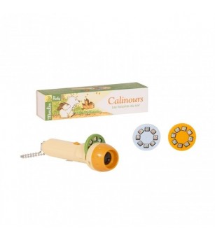 Lanterna cu povesti Imbratisari calde, Moulin Roty - Jucării limbaj