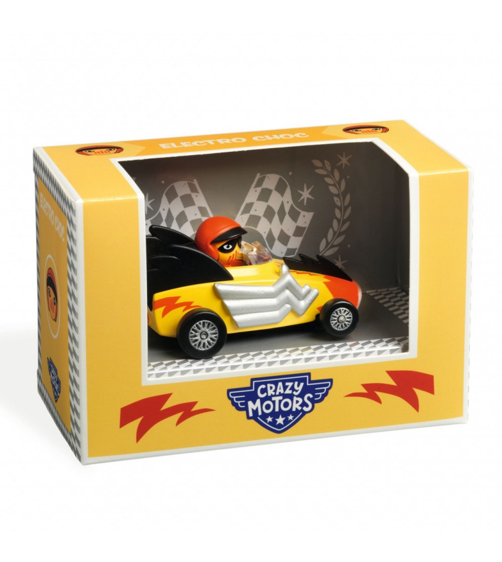 Masina Electro Choc, Colectia Crazy Motors, Djeco - Vehicule de jucărie