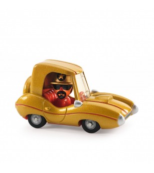 Masina Golden Star, Colectia Crazy Motors, Djeco - Vehicule de jucărie Masina Golden Star, Colectia Crazy Motors, Djeco - Vehicule de jucărie