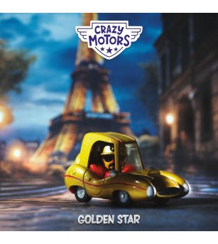 Masina Golden Star, Colectia Crazy Motors, Djeco - Vehicule de jucărie Masina Golden Star, Colectia Crazy Motors, Djeco - Vehicule de jucărie