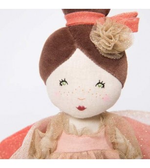 Papusa Zana balerina roz, Moulin Roty - Papusi