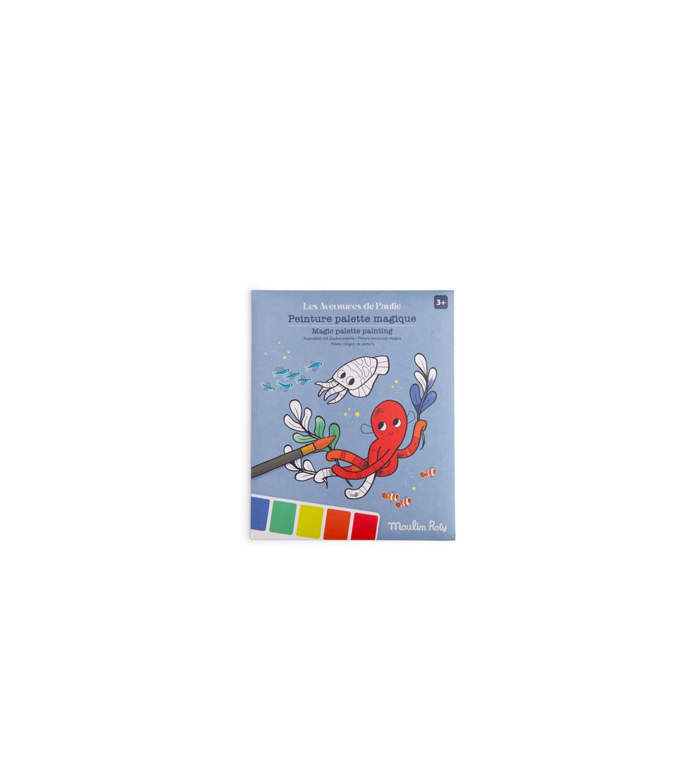 Planse preilustrate pentru pictura Aventurile lui Paulie, Moulin Roty - Seturi cu pictura