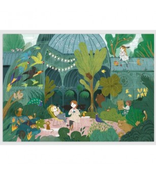Puzzle Intre plante, Moulin Roty - Puzzle copii