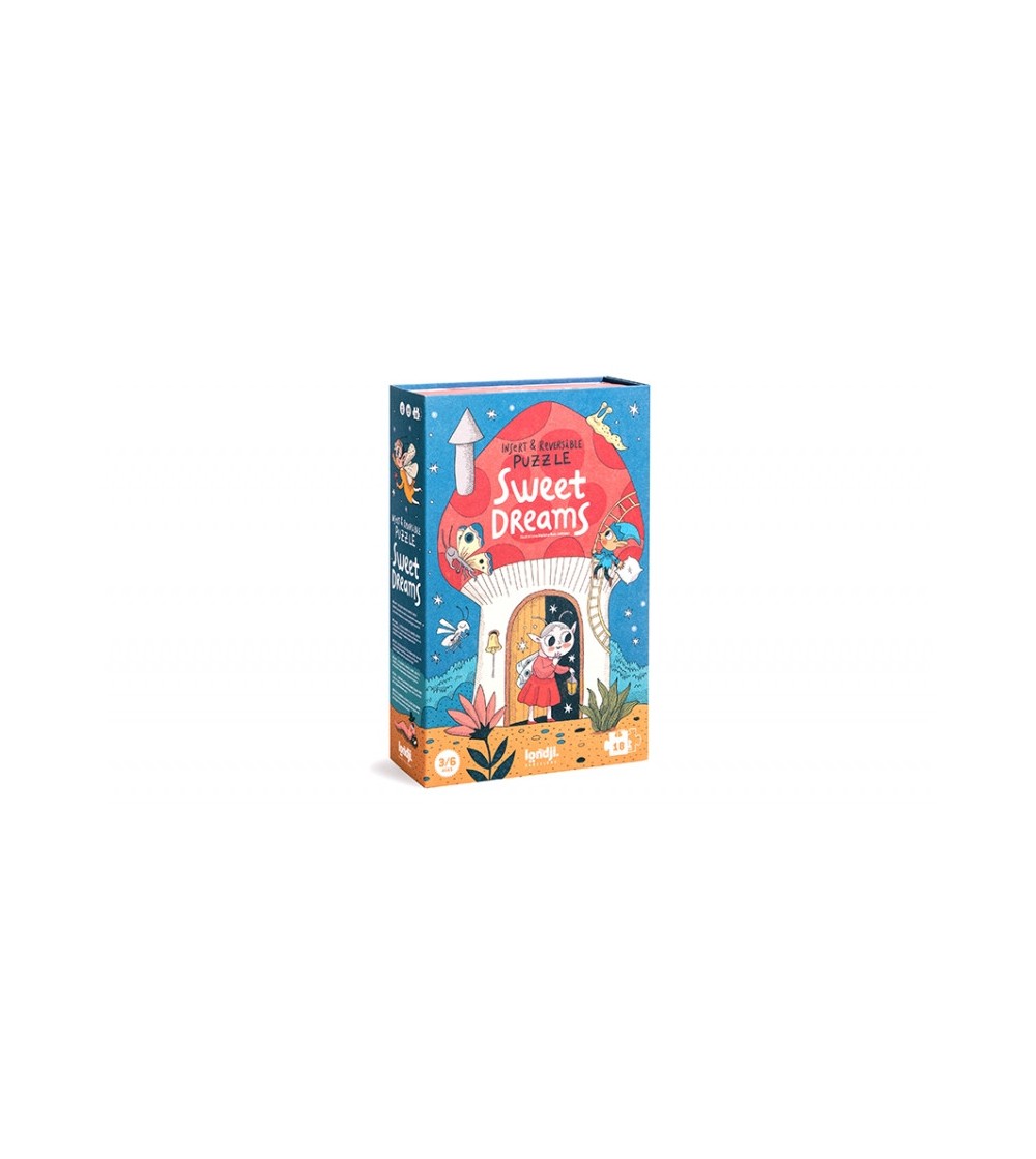 Puzzle reversibil Vise dulci, Londji - Puzzle copii