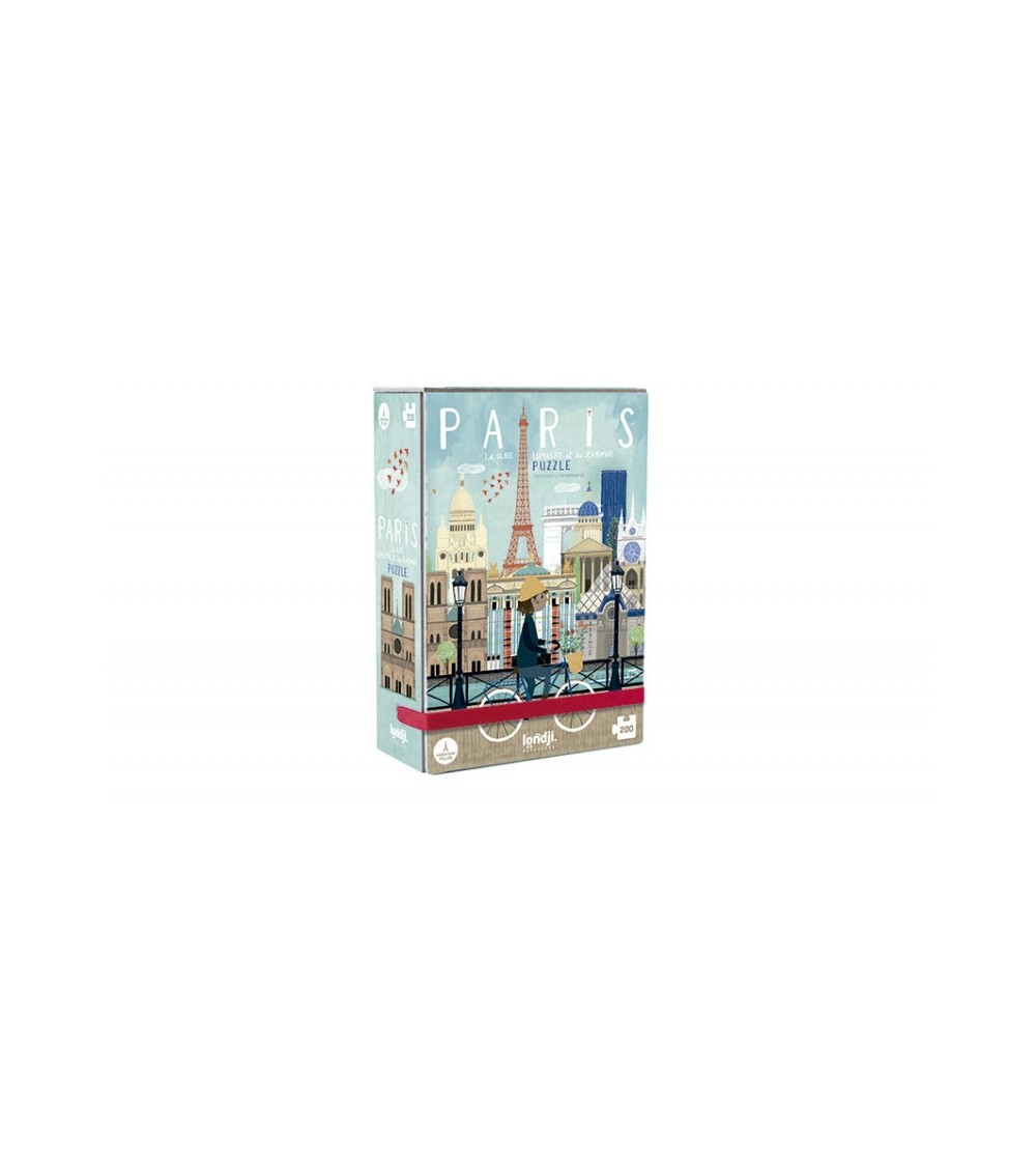 Puzzle Turist in Paris, Londji - Puzzle copii