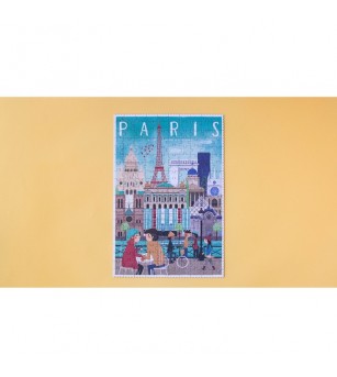Puzzle Turist in Paris, Londji - Puzzle copii