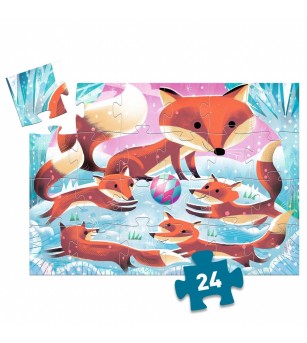 Puzzle Vulpita Ginger, Djeco - Puzzle copii