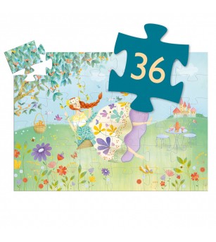 Puzzle Zana primaverii, Djeco - Puzzle copii
