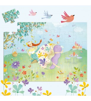 Puzzle Zana primaverii, Djeco - Puzzle copii
