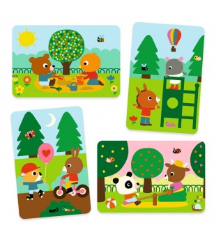 Set pictura cu apa In parc, Djeco - Pictura cu apa