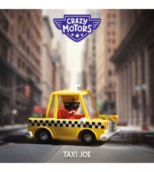 Taxiul lui Joe, Colectia Crazy Motors, Djeco - Vehicule de jucărie
