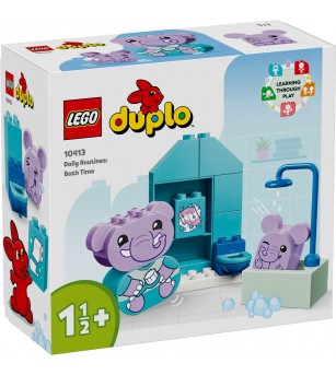 LEGO DUPLO: Rutine zilnice: Baita - 10413, 15 piese, 1.5 + ani - LEGO DUPLO