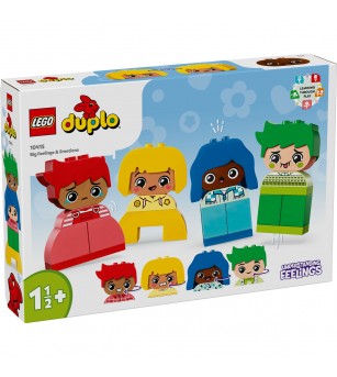 LEGO DUPLO: Marile sentimente si emotii - 10415, 23 piese, 1.5 + ani - LEGO DUPLO