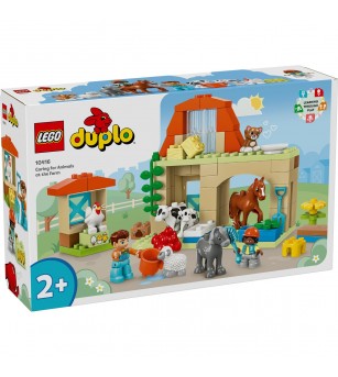 LEGO DUPLO: Ingrijirea animalelor la ferma - 10416, 74 piese, 2 + ani - LEGO DUPLO LEGO DUPLO: Ingrijirea animalelor la ferma - 10416, 74 piese, 2 + ani - LEGO DUPLO