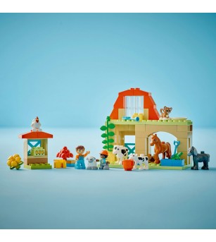 LEGO DUPLO: Ingrijirea animalelor la ferma - 10416, 74 piese, 2 + ani - LEGO DUPLO LEGO DUPLO: Ingrijirea animalelor la ferma - 10416, 74 piese, 2 + ani - LEGO DUPLO