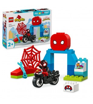 LEGO DUPLO: Aventura pe motocicleta a lui Spin - 10424, 24 piese, 2 + ani - LEGO DUPLO
