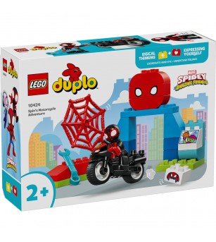 LEGO DUPLO: Aventura pe motocicleta a lui Spin - 10424, 24 piese, 2 + ani - LEGO DUPLO