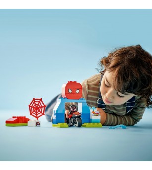 LEGO DUPLO: Aventura pe motocicleta a lui Spin - 10424, 24 piese, 2 + ani - LEGO DUPLO