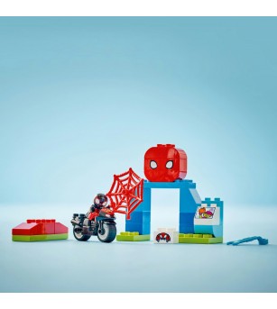 LEGO DUPLO: Aventura pe motocicleta a lui Spin - 10424, 24 piese, 2 + ani - LEGO DUPLO