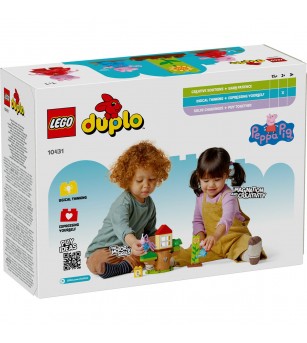 LEGO DUPLO: Purcelusa Peppa: Gradina si casa din copac - 10431, 20 piese, 2 + ani - LEGO DUPLO LEGO DUPLO: Purcelusa Peppa: Gradina si casa din copac - 10431, 20 piese, 2 + ani - LEGO DUPLO