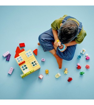 LEGO DUPLO: Purcelusa Peppa si casa aniversara - 10433, 59 piese, 2 + ani - LEGO DUPLO LEGO DUPLO: Purcelusa Peppa si casa aniversara - 10433, 59 piese, 2 + ani - LEGO DUPLO