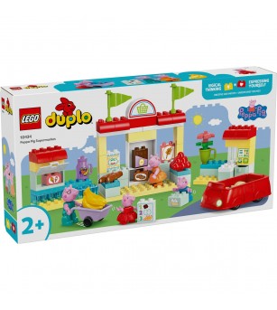 LEGO DUPLO: Purcelusa Peppa si Supermarketul - 10434, 70 piese, 2 + ani - LEGO DUPLO